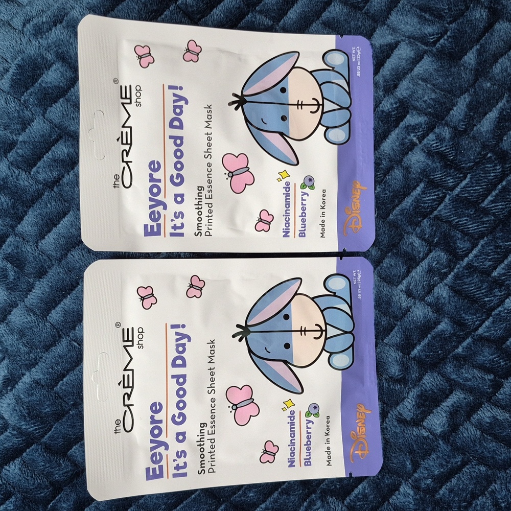 The Creme Shop X Disney Eeyore Sheet Mask With Niacinamide, Brand New!